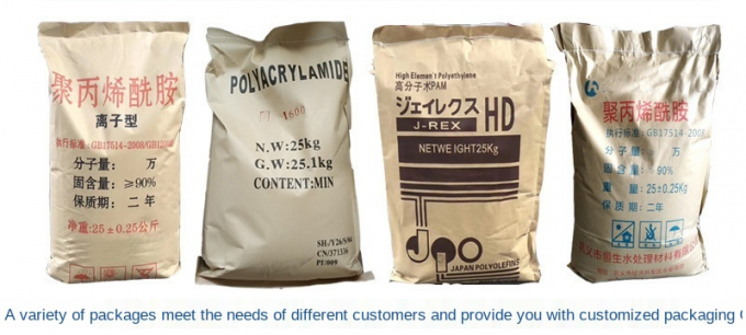 Atık Su Arıtma Polimer Topaklayıcı için Katyonik Poliakrilamid Topaklayıcı PAM 14