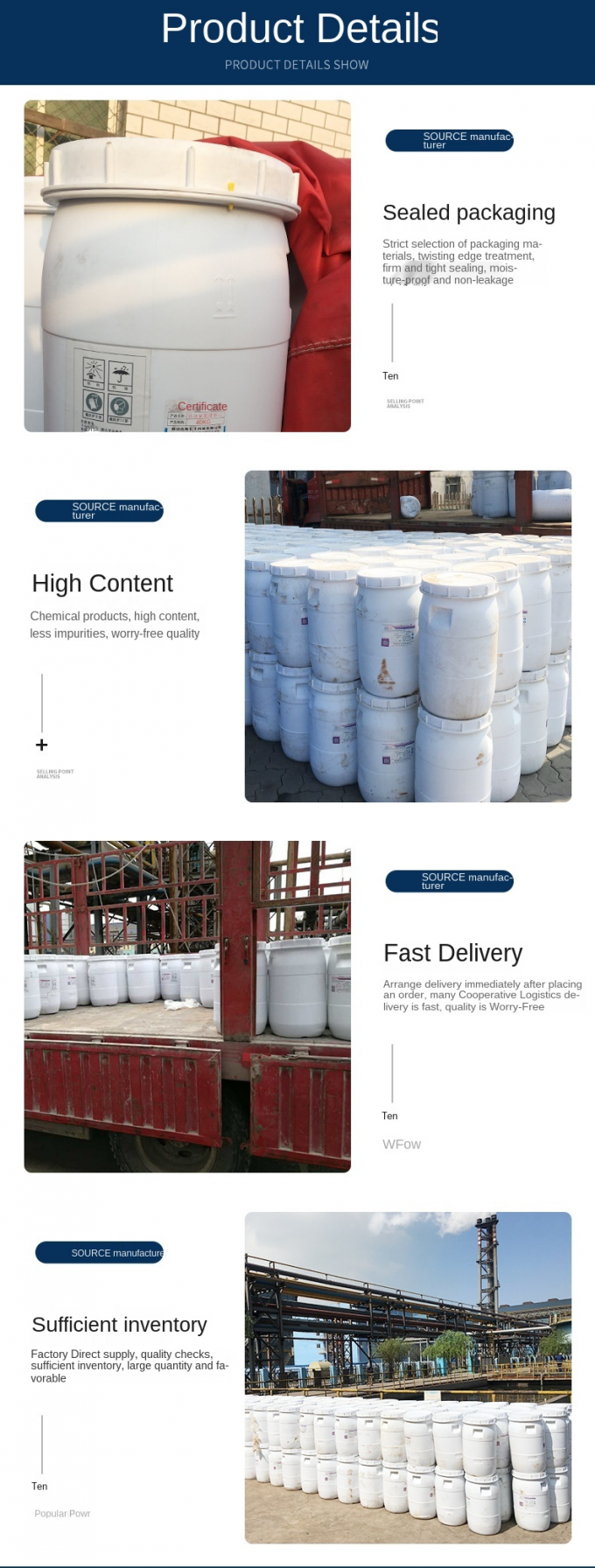 Endüstriyel Su Arıtma Kimyasalları Amonyak Azotu Giderme Bozunması 3