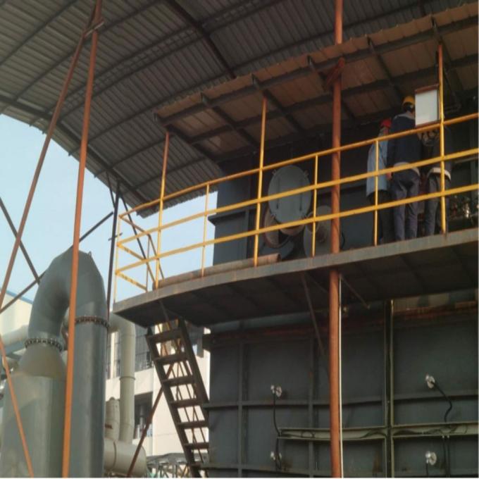 25000 N M3/H için Tehlikeli Endüstriyel Atık Gaz Yakma Fırını Dumansız 0