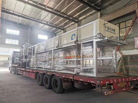 Buzdolapları için 20T Blok Buz Makinesi Yapımı buz bloğu makinesi doğrudan soğutma ticari tip