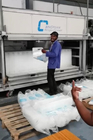 Buzdolapları için 3T Buz Blok Makinesi Doğrudan Soğutma Ticari Tip