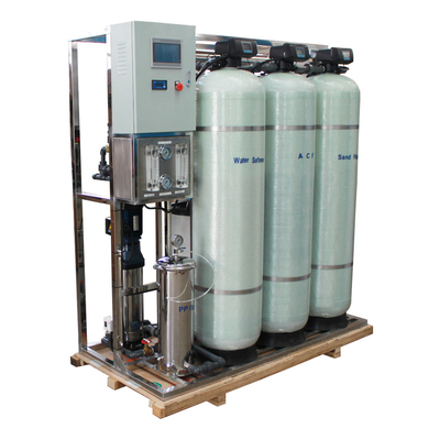 Saf Su Üretimi Ters Ozmoz Sistemi 1500L/H %97 Tuz Bakterisini Giderir