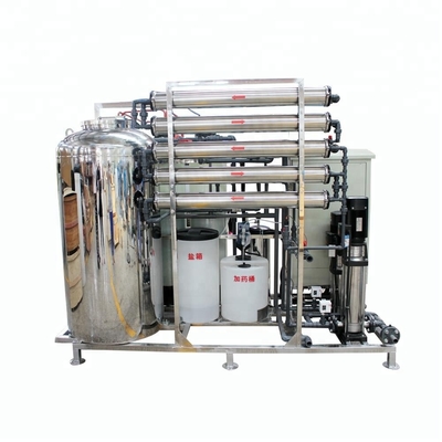 Tuzlu TDS'yi Gidermek için 2500 Litre/Saat Ters Ozmoz Sistemi RO Su Filtresi