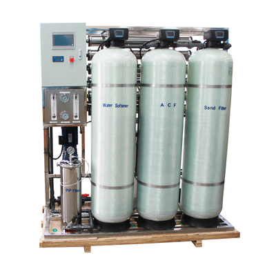 Saf Su Temini için Otomatik Ters Ozmoz RO Su Sistemi 1500L / H
