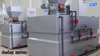 Atıksu Arıtma Tesisi için PAM PAC Kimyasal Polimer Dozajlama Makinesi