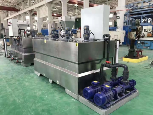 Çamur Susuzlaştırma Makineleri için 5000L / H Otomatik Kimyasal Kuru Toz Dozajlama Cihazı