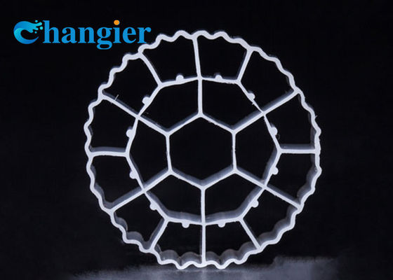 PE06 Φ25*10 Kanalizasyon Arıtma Biyo Plastik MBBR Su Filtresi Medya