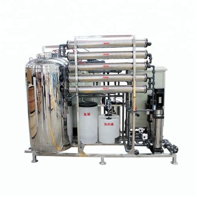 Tuzlu TDS'yi Gidermek için 2500 Litre/Saat Ters Ozmoz Sistemi RO Su Filtresi